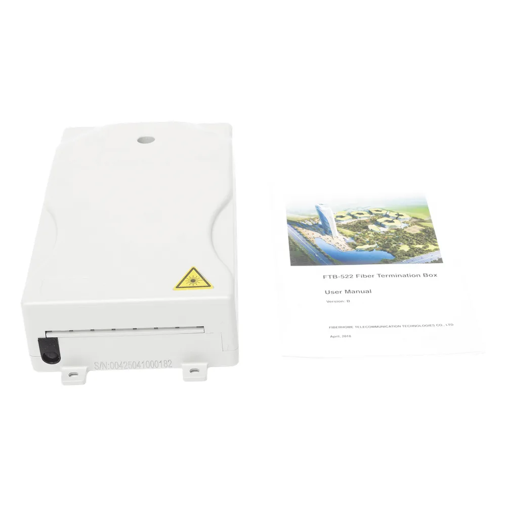 Caja Terminal de Fibra Óptica para Instalación en Interior, Montaje en Pared, 8 Acopladores SC/APC Monomodo, Hasta 24 Empalmes – vista 6