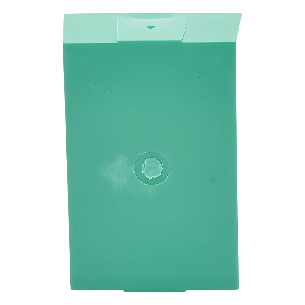 Caja trasera de montaje color verde para estaciones de parada STOPPER – vista 3