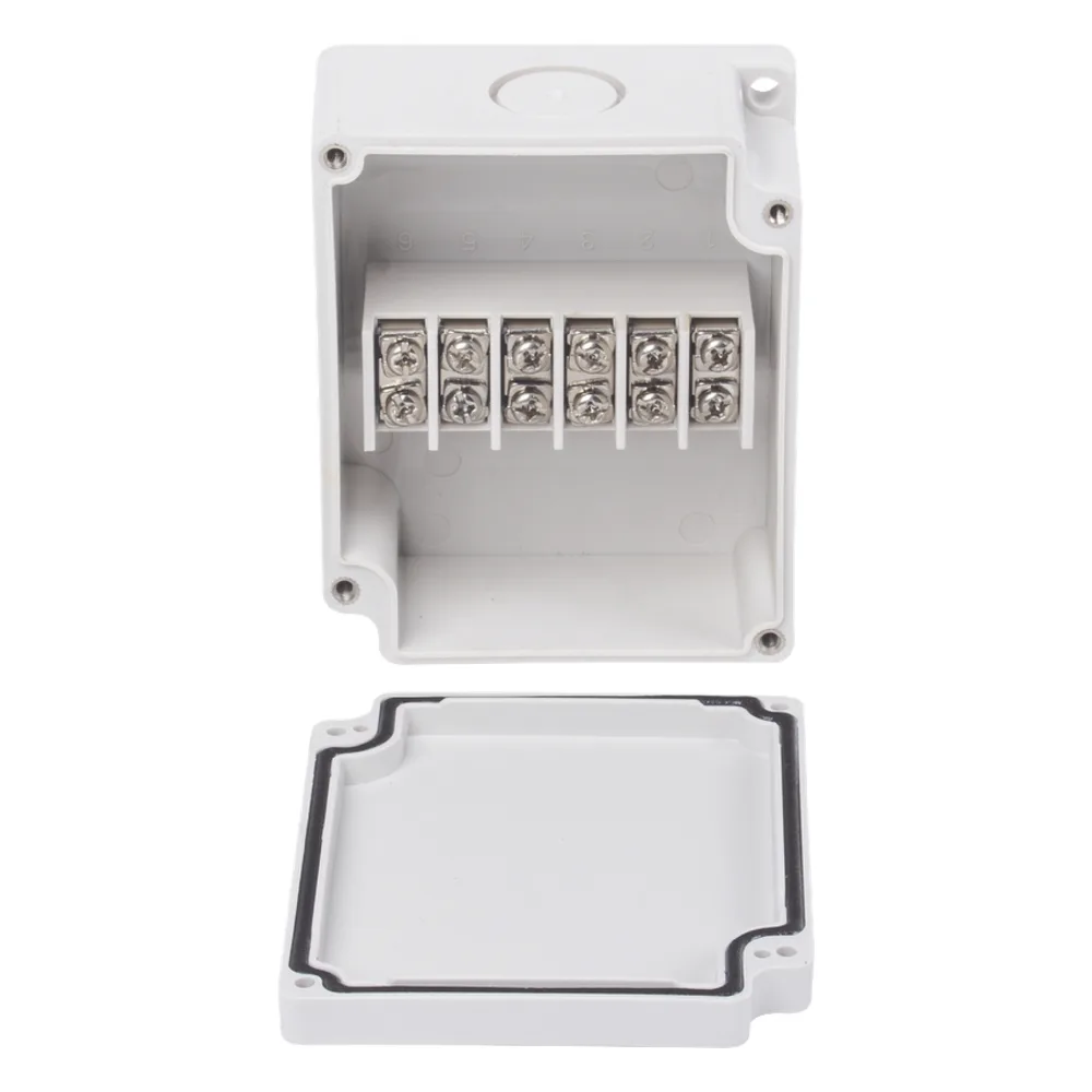 Cajas de Interconexión con 6 Terminales. De 91 x 75 x 43 mm