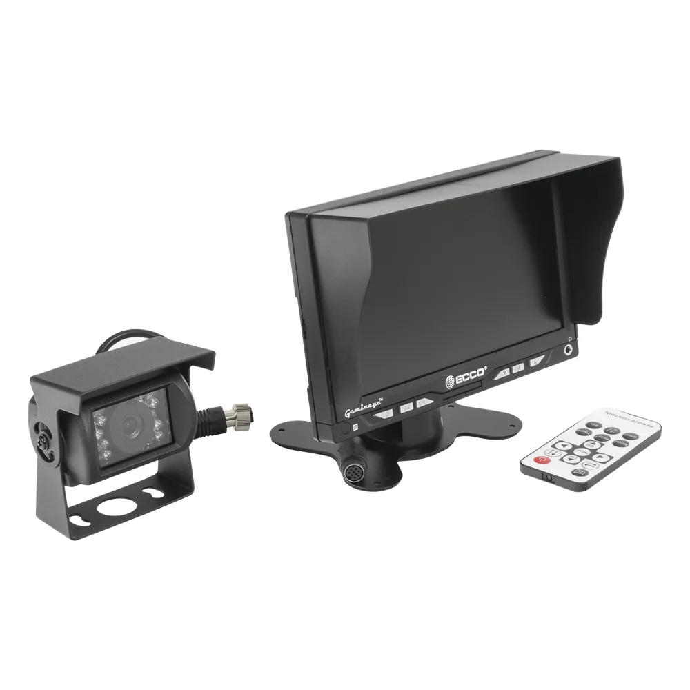 Camara de Reversa Alambrica y Monitor para Vehiculos de Trabajo y Montacargas – vista 3