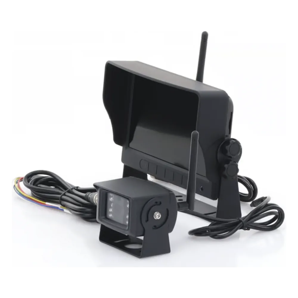 Camara de Reversa Inalambrica y Monitor para Vehiculos de Trabajo y Montacargas – vista 2