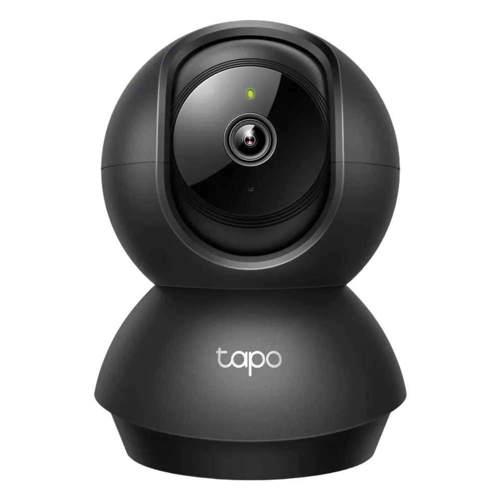 Cámara PTZ Wi-Fi Hogar / 1080p Full HD / Visión Nocturna 12 m (39.4 ft) / Detección de Personas y Llanto de Bebé / Seguimiento Automático / Audio Bidireccional / Almacenamiento microSD hasta 512 GB / Compatible Alexa y G