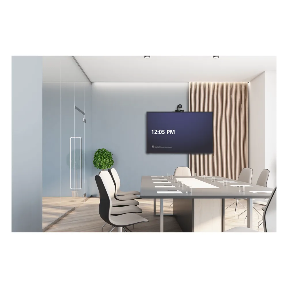 Cámara Yealink UVC86 4K Inteligente con Seguimiento Automático por Voz para Salas de Gran Tamaño – vista 4