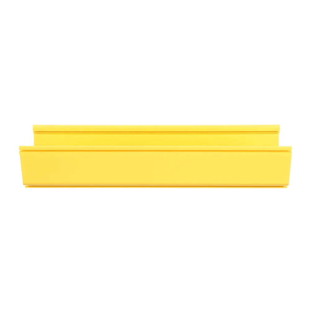 Canaleta FiberRunner™ 6X4, de PVC Rígido, Color Amarillo, 3 m de Largo – vista 2