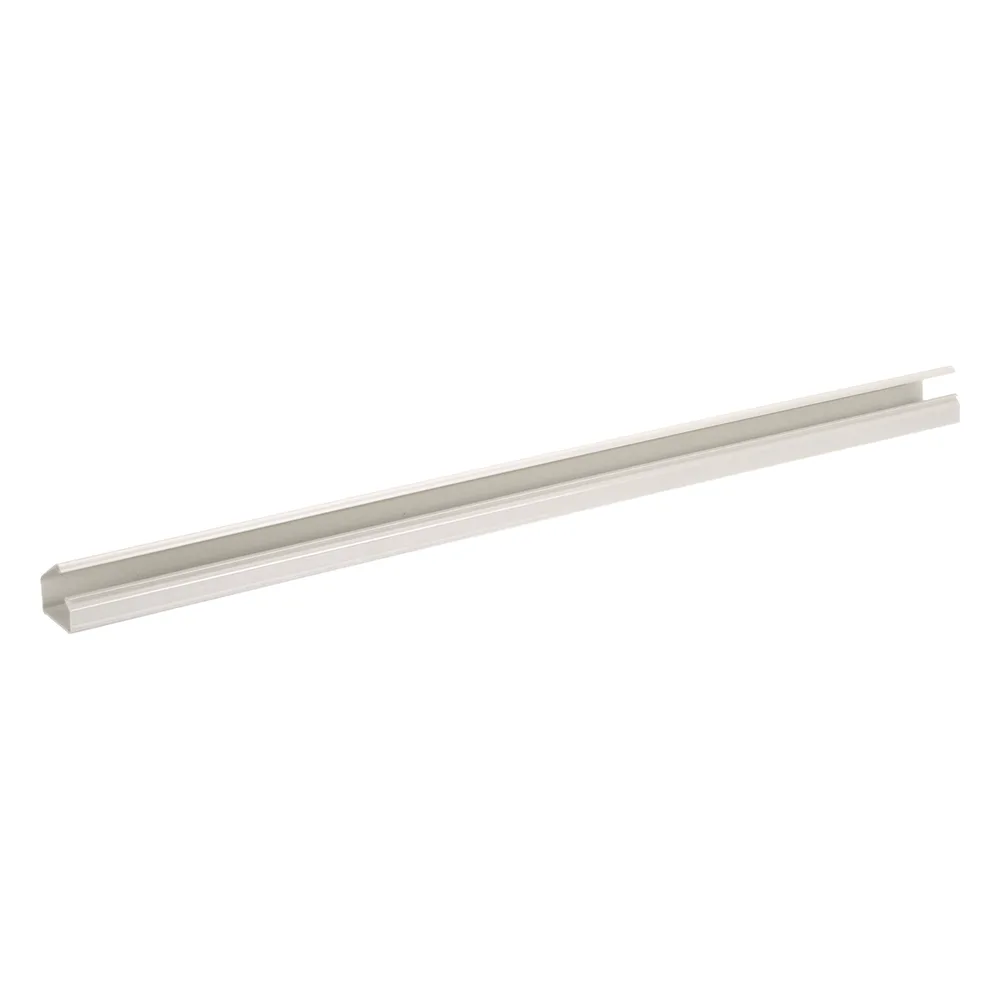 Canaleta LD10 de PVC rígido, con cinta adhesiva para instalación sin herramientas, de 38.4 x 24 x 1828.8 mm, Color Blanco Mate – vista 3