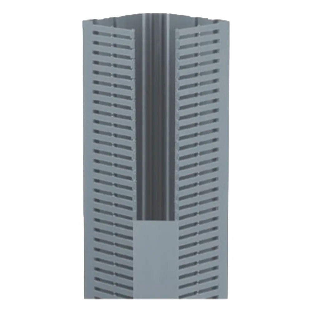 Canaleta para Cable en Esquina, 5.33" x 4.58", 6 Pies, Color Gris