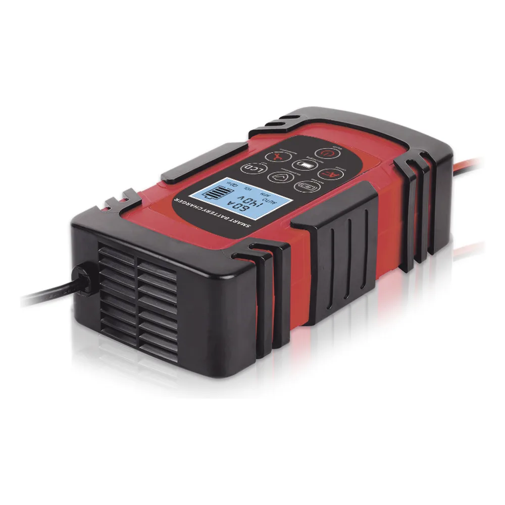 Cargador de Baterías / 12 o 24 Vcc / hasta 40 Ah / 4, 6 o 8 A / Display LCD – vista 3