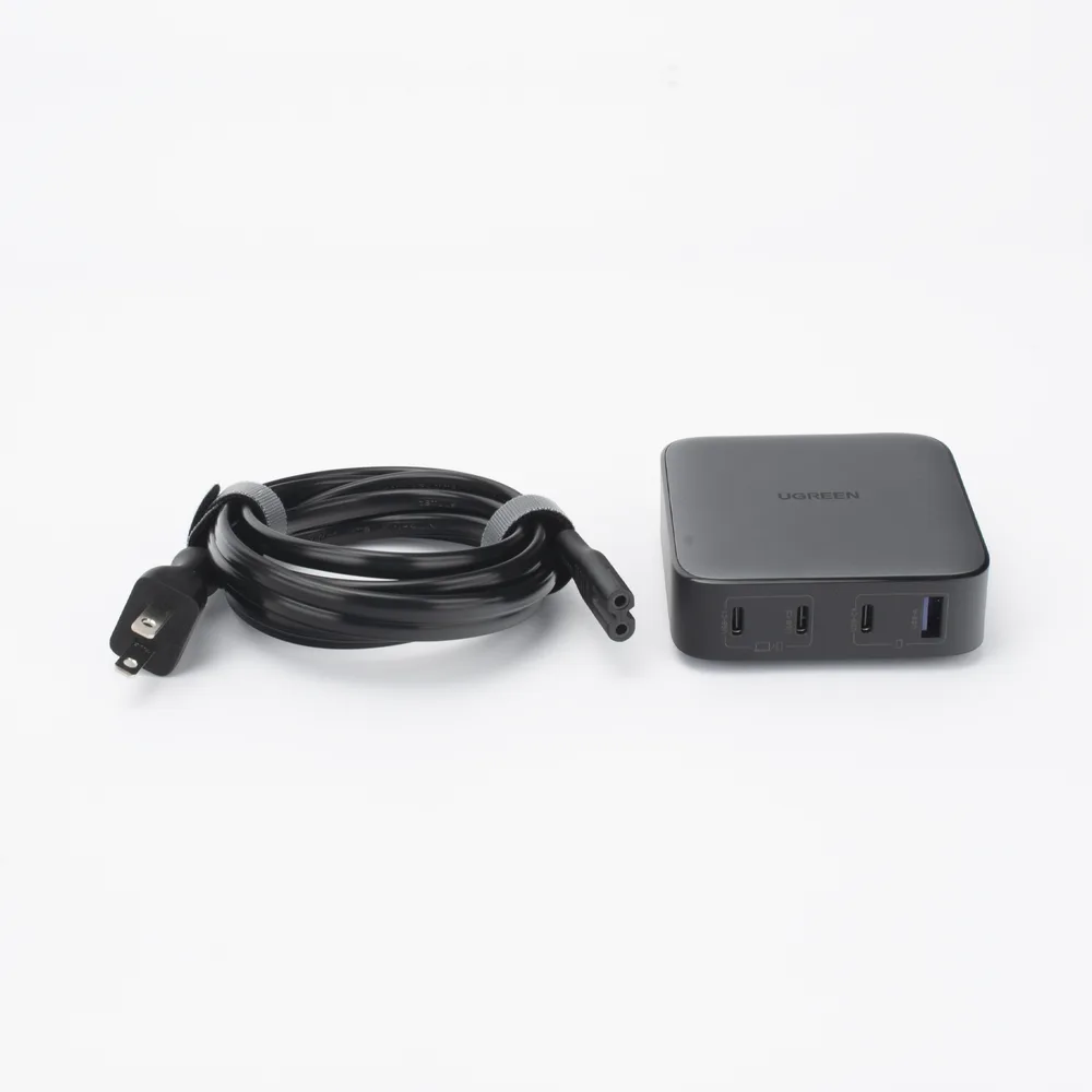 Cargador de Escritorio de 100W | 4 Puertos de Carga Rápida | 3 USB-C | 1 USB-A | Tecnología GaN II +SIC | Power Delivery 3.0 | Quick Charge 4.0 | Chip Confiable y Carga Inteligente | Optimiza la Experiencia de Carga – vista 3