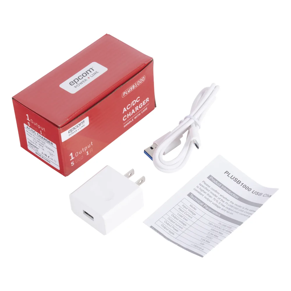 Cargador Micro-USB Profesional de 1 Puerto / 5 VCC / 1 Amper Para Smartphones y Tablets / Voltaje de Entrada de 100-240 VCA – vista 4