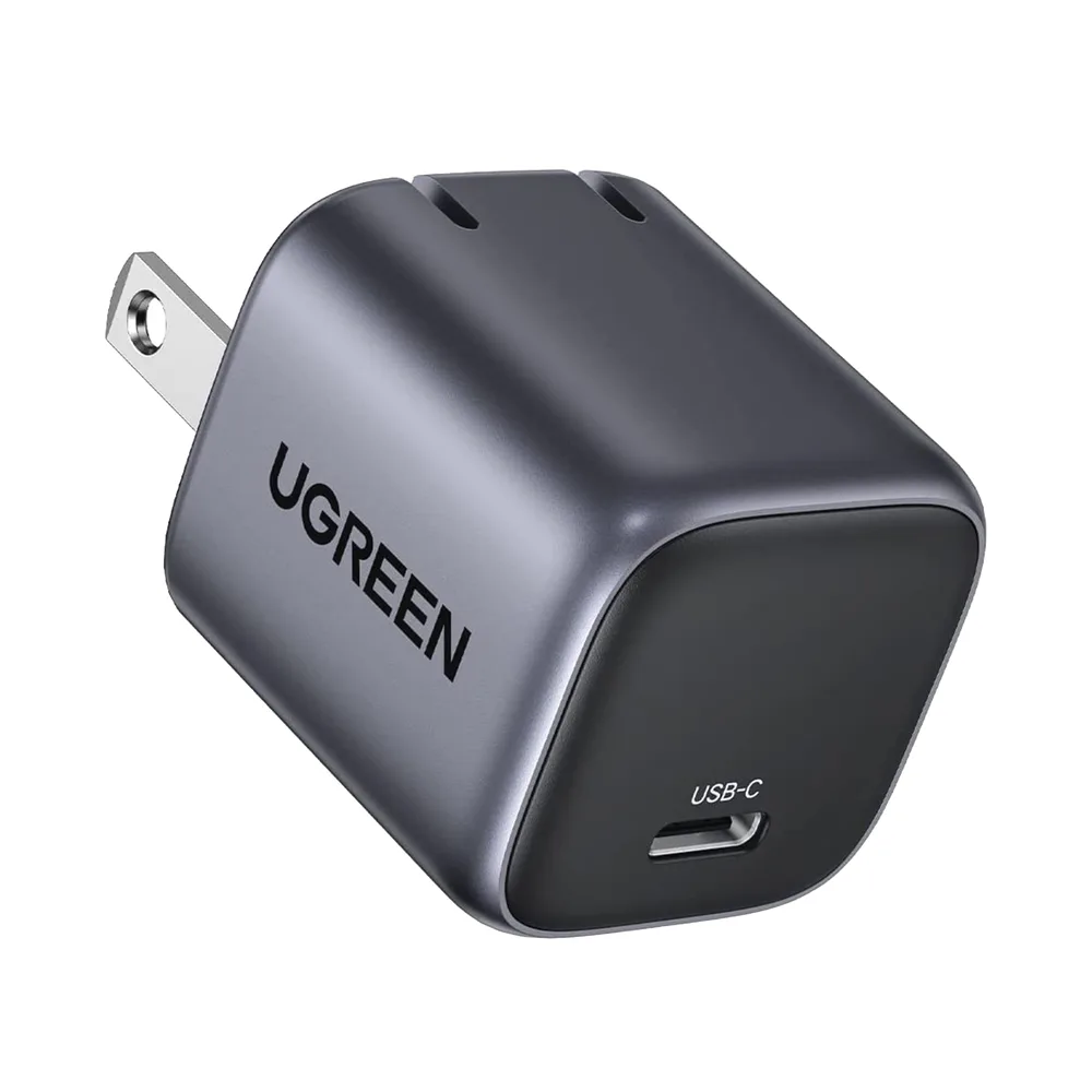 Cargador Mini de 20W serie Nexode | 1 USB-C de Carga Rápida | Tecnología GaN II | Power Delivery 3.0 | Quick Charge 4.0 | Carga Inteligente | Múltiple Protección | Mayor Eficiencia Energética | Tamaño Compacto .