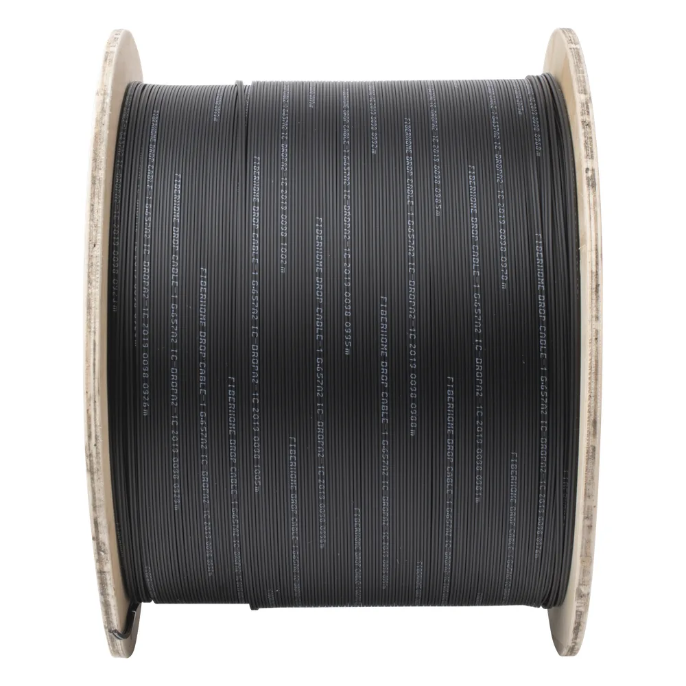 Carrete de 1 km de Fibra Óptica Drop, Interior/Exterior G.657A2 Monomodo de 1 Hilo (Unifibra), Dieléctrica, Forro Negro – vista 5