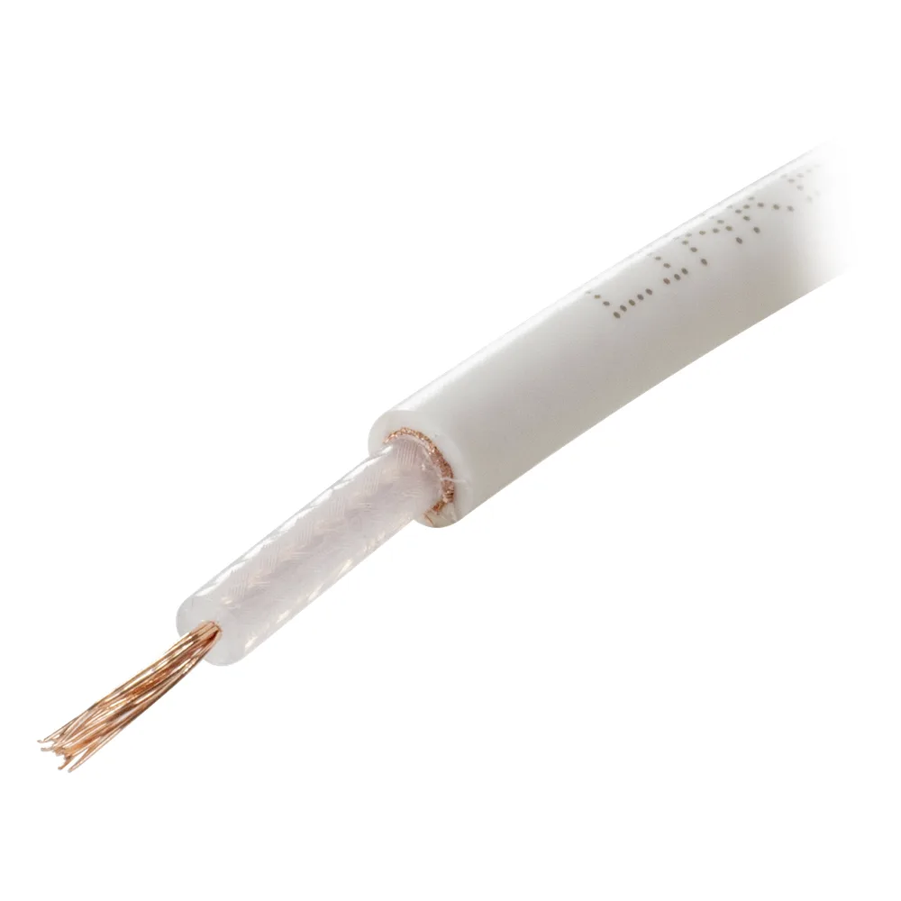 Carrete de 100 Metros (328.08 Pies) de Cable Tipo RG58AU, con Forro Blanco – vista 3
