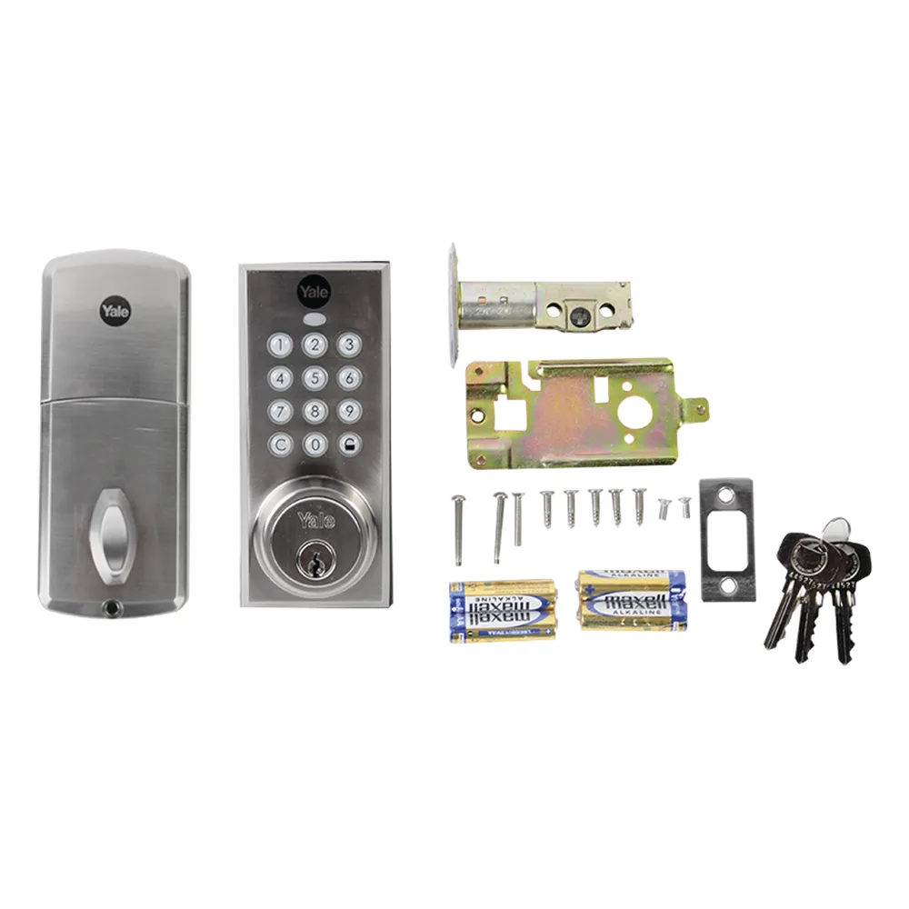 Cerradura Digital  con Teclado YDD114 / 10 usuarios/ Para Puerta Izq o Derecha de 60 a 70 mm – vista 3