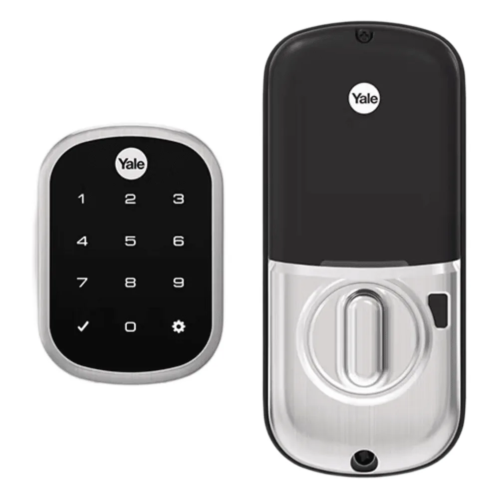 Cerradura Digital YRD256 / Mecanismo de Embutir / Control Remoto con Yale Connect / Compatibilidad Zigbee y Z-Wave Plus / Aplicaciones Alexa y Google Home / Para Puertas de 35mm a 55mm / Uso Residencial y Comercial