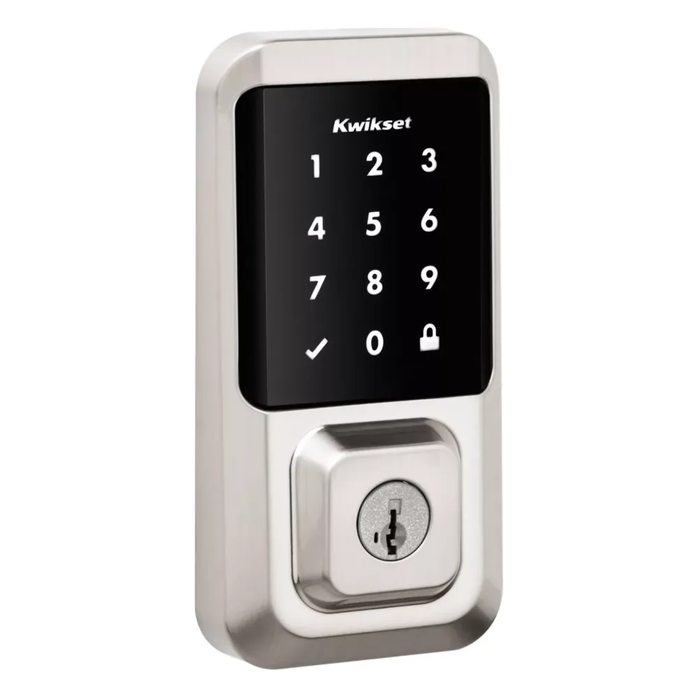 Cerradura Inteligente Touchscreen Halo Wi-Fi, SmartKey Security™, Control Remoto App, 250 Códigos Personalizados, Reversible, 4 Pilas AA, UL Certified – vista 2