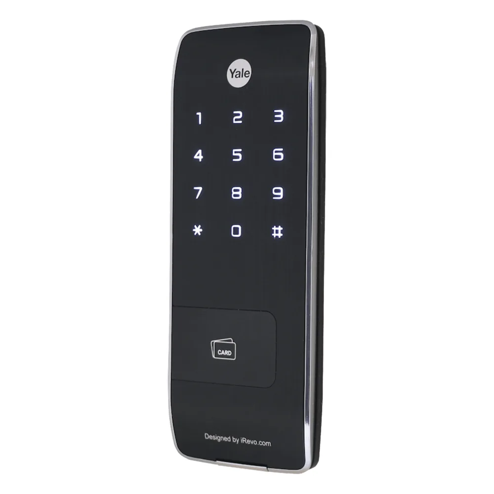 Cerrojo Slim / 11 mm / 40 Usuarios / Código PIN / Alarma / Cierre Automático / 4 Pilas AA / Puerto 9V / RF Opcional