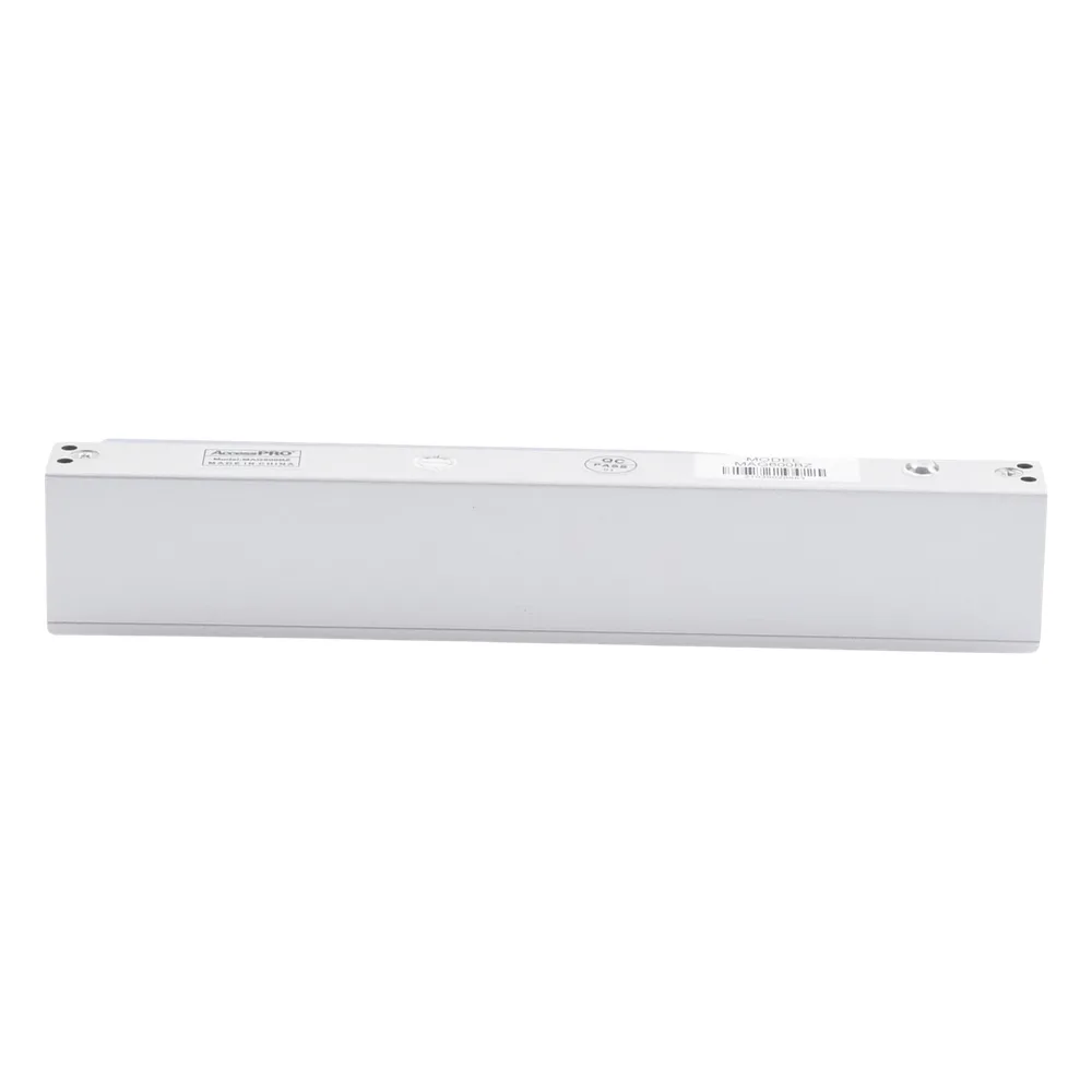 Chapa magnética 600Lb con  Buzzer de alarma de puerta mantenida abierta / LED indicador de estado /  Sensor de estado de placa/ Libre de Magnetismo Residual – vista 4