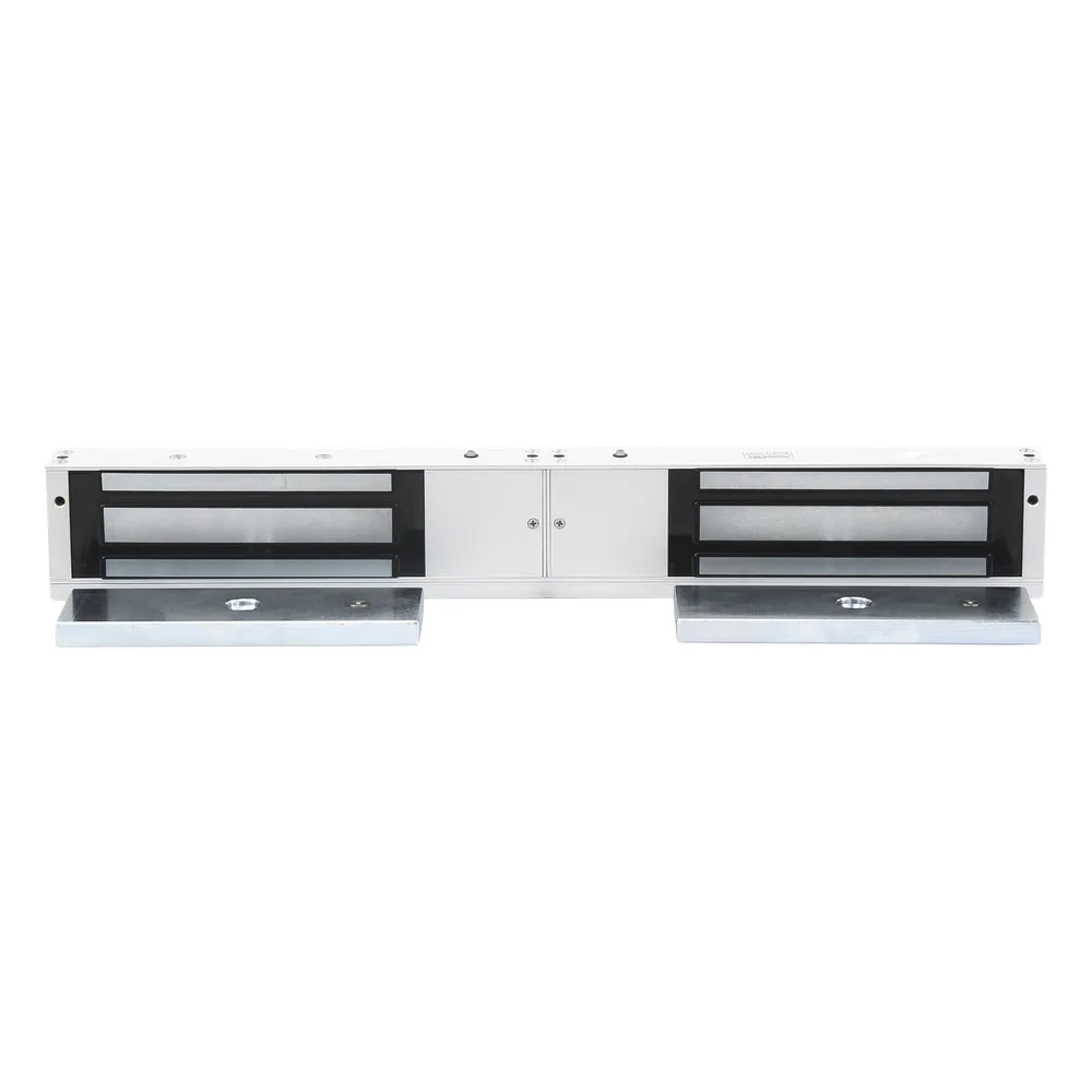 Chapa Magnética Doble para Aplicación en Puertas de Doble Hoja. 1200 lbs(x 2). LED – vista 2