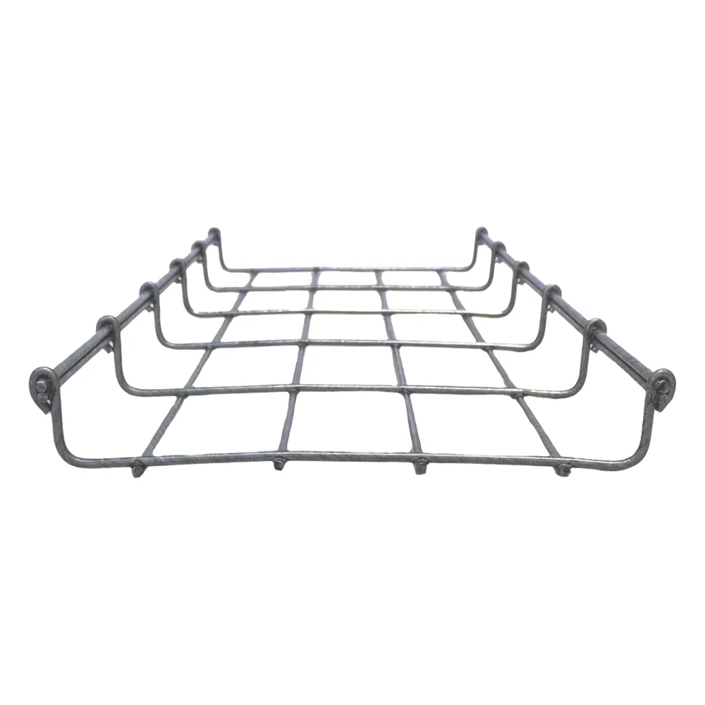 Charola Bimetálica Tipo Malla 33/200 mm, Ideal Para Utilizarse al Exterior o Zonas Húmedas, Hasta 105 Cables Cat6, Tramo de 3 Metros