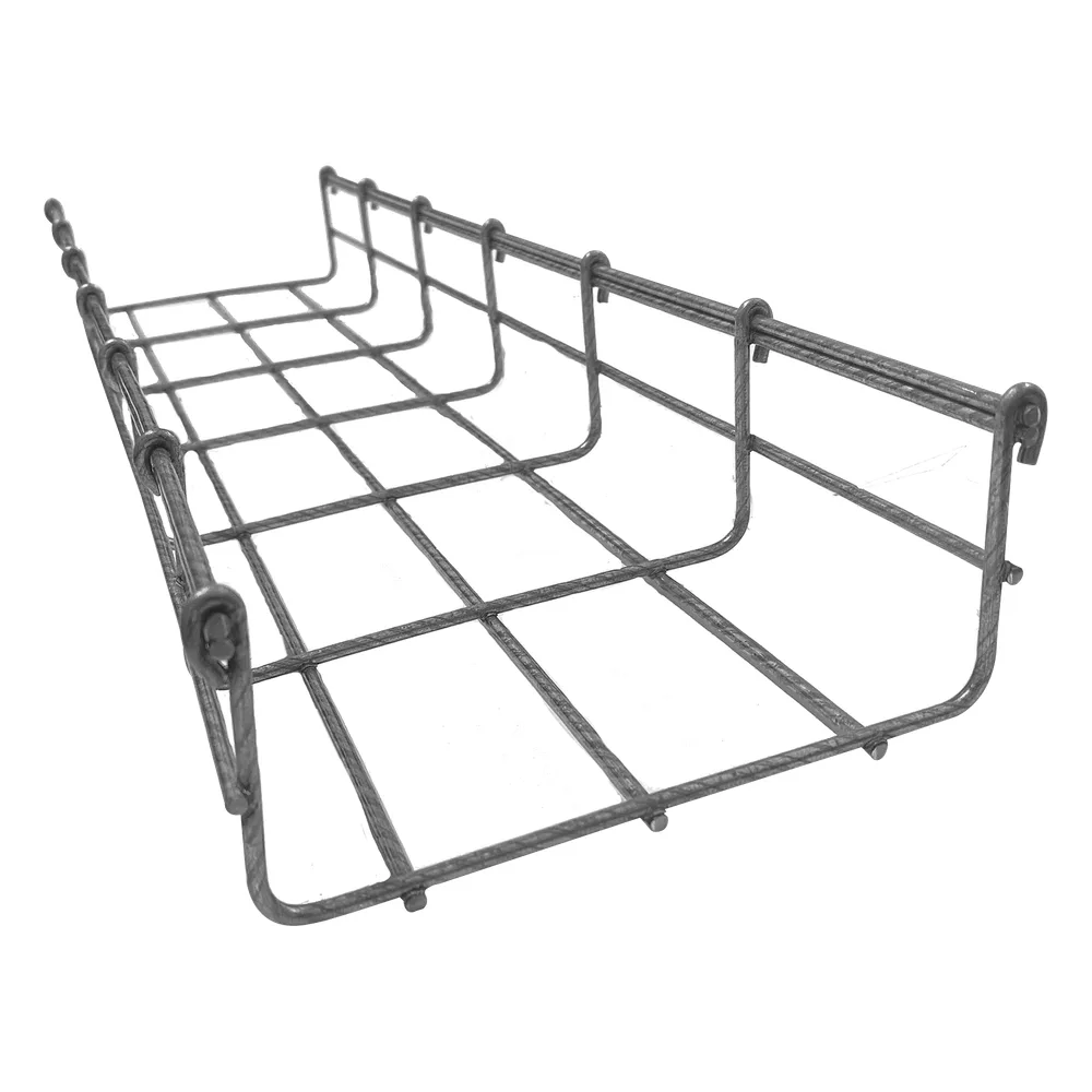 Charola Bimetálica Tipo Malla 54/150 mm, Ideal Para Utilizarse al Exterior o Zonas Húmedas, Hasta 129 Cables Cat6, Tramo de 3 Metros