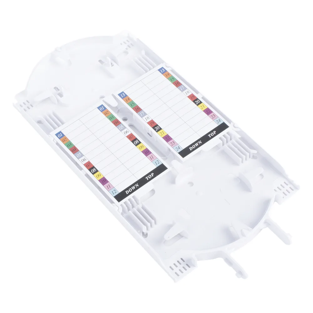 Charola de Empalme para Fibra Óptica, 24 Empalmes, para Uso con FOSC-220J-A104