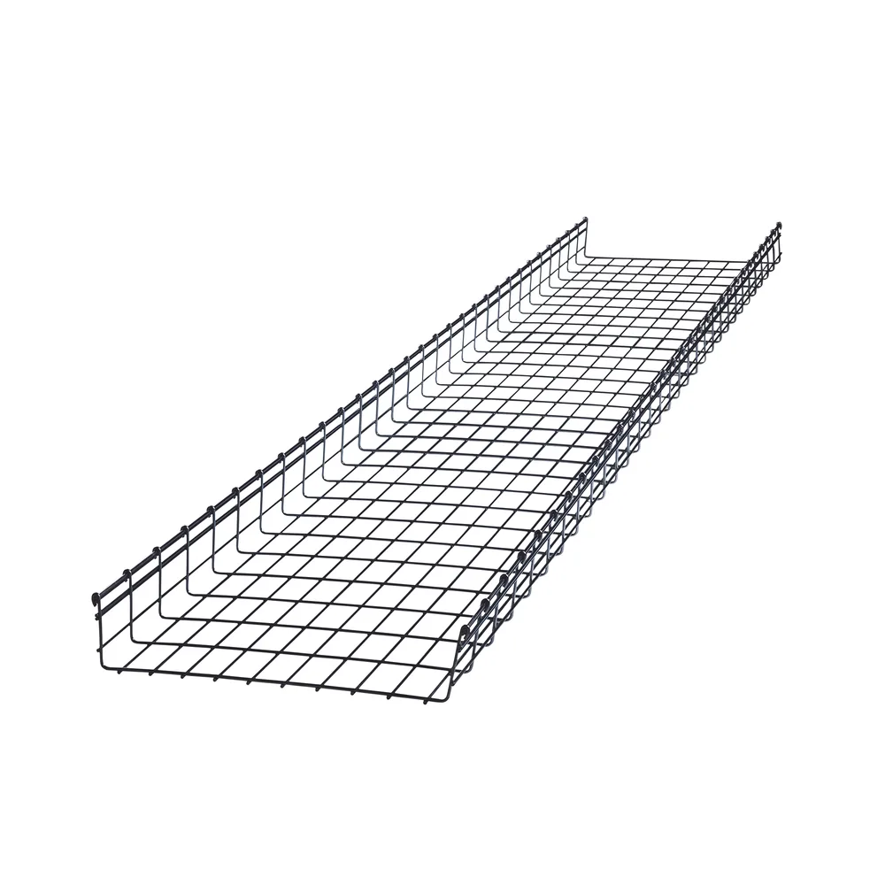 Charola Tipo Malla 105/500 mm, Acabado Electro Zinc, Hasta 836 Cables Cat6, Tramo de 3 Metros – vista 2