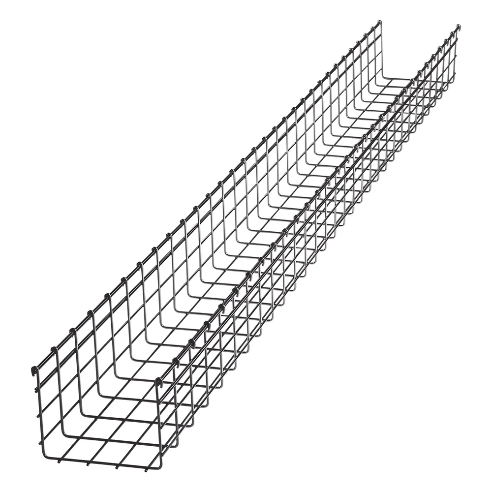 Charola Tipo Malla 150/200 mm, Acabado Electro Zinc, Hasta 477 Cables Cat6, Tramo de 3 Metros – vista 2