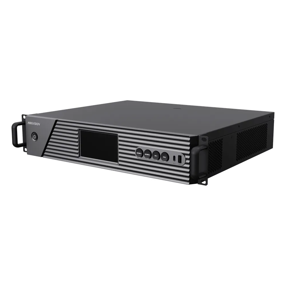 Chassis Controlador de Video Wall / 6 Slots / 2U Rack / 4K Ultra HD / Hot-Swappable / Touch LCD 4.5" / Genlock Sync / 8 Videowalls / 128 Escenas