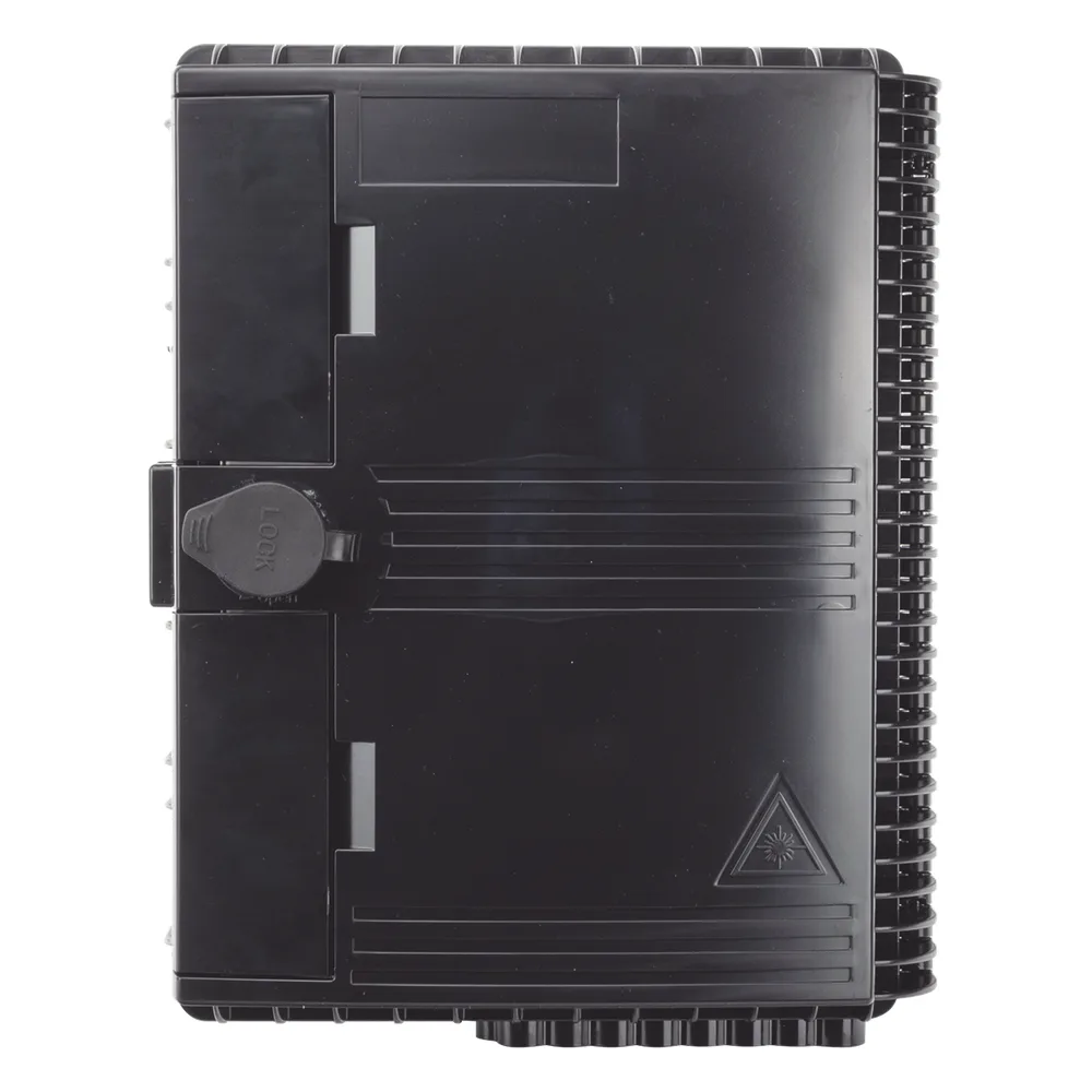 Cierre de Empalme para 24 fusiones de fibra óptica, Interior/Exterior, con 8 acopladores SC/APC y splitter 1x8 SC/APC Incluido, IP65 – vista 2