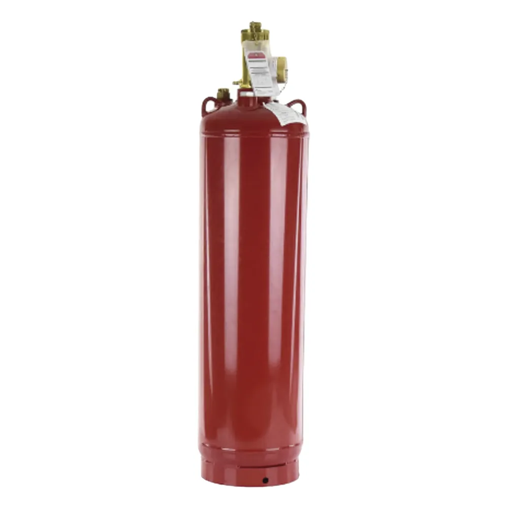 Cilindro con válvula e indicador de nivel de líquido, capacidad de 200 lb (90.7 kg), para sistemas de agente limpio ECS-500 y ECS-500 Marine – vista 3