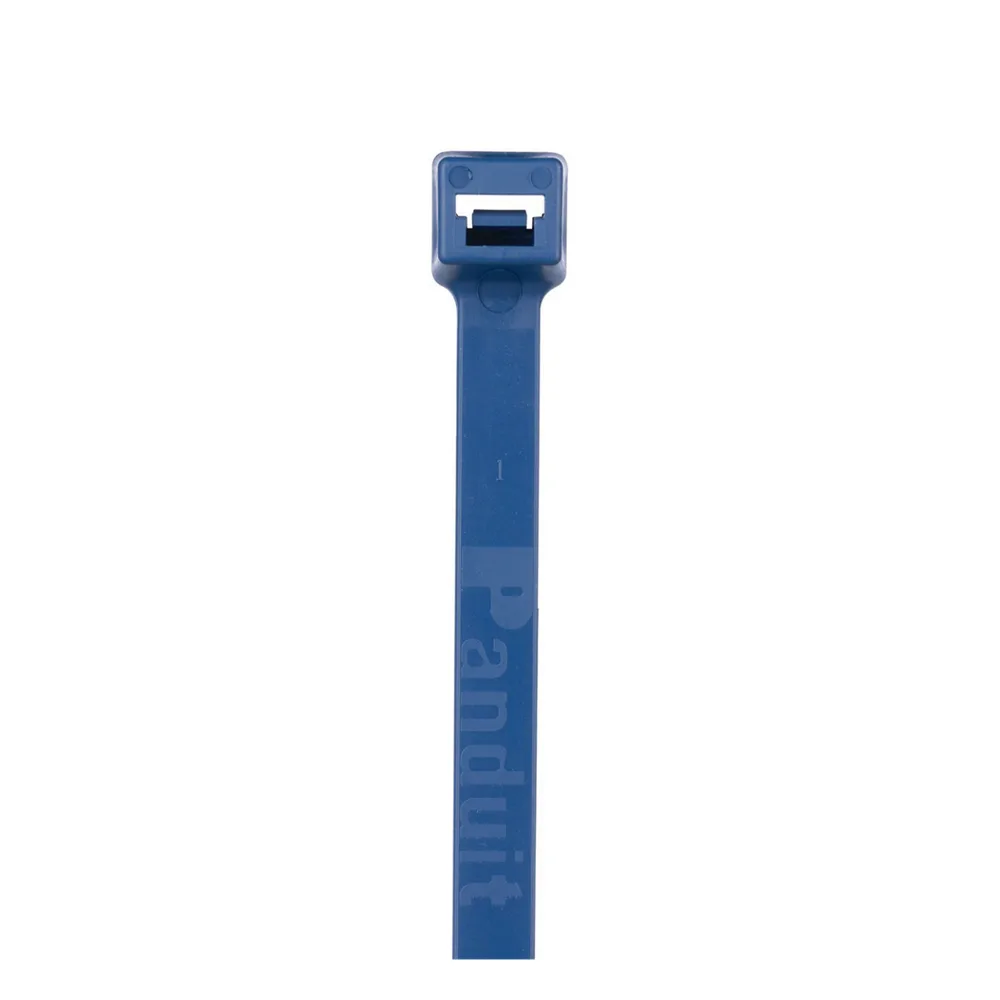 Cincho Pan-Ty® 203mm largo x 3.4mm ancho, Intermedio de Polipropileno y Metal Detectable, Color Azul Oscuro. 100 Piezas – vista 3