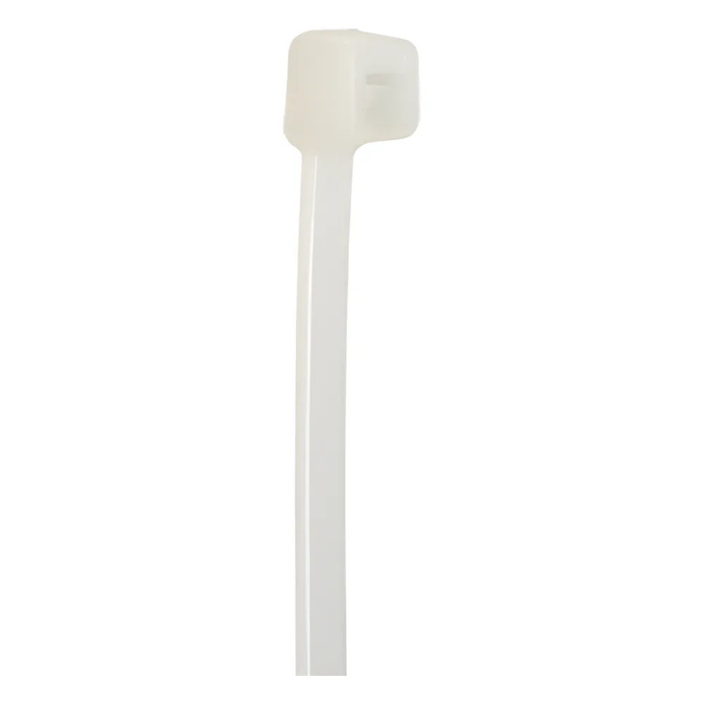 Cincho STRONGHOLD, 300 mm largo x 4.8mm ancho, Tensión 50 lb (222 N) Naylon 6,6 Color Natural, Paquete de 1000 Piezas – vista 2