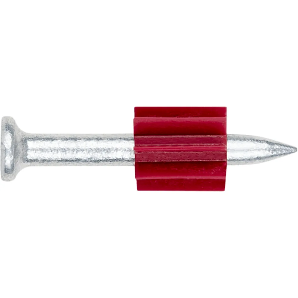 Clavo estándar con arandela de goma / Diámetro de 3.8 mm x 1 1/4" / Caja con 100 piezas /
