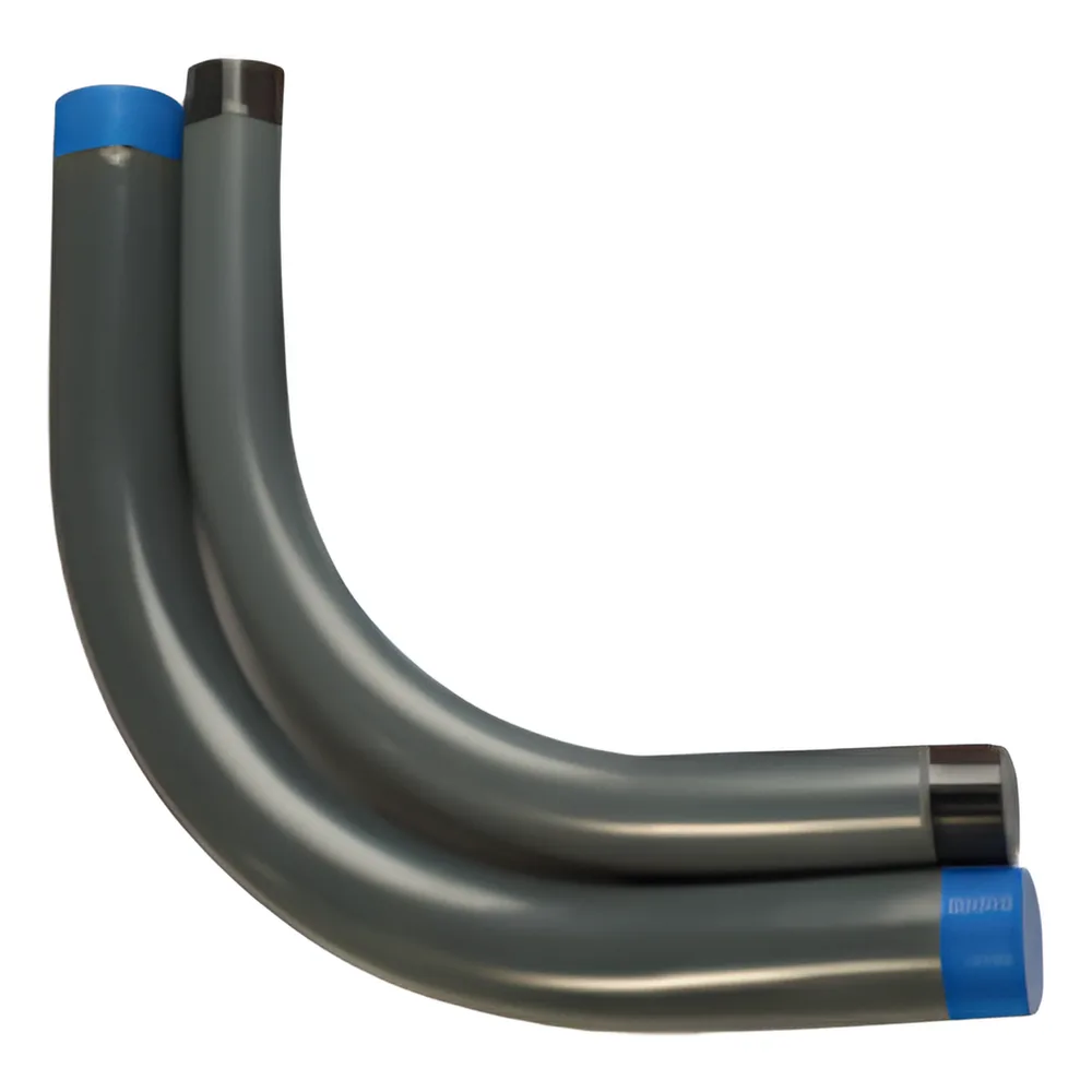 Codo Conduit Rígido de Aluminio de 1" (25.4 mm) / Recubierto de PVC / Interior de Uretano.