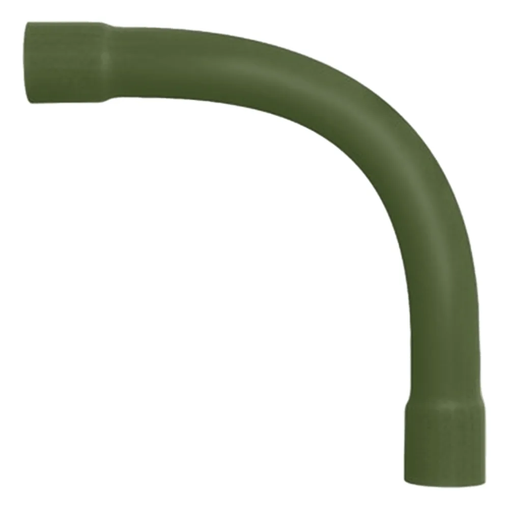 Codo para Tubería Conduit PVC Ligero de 2" (51 mm).