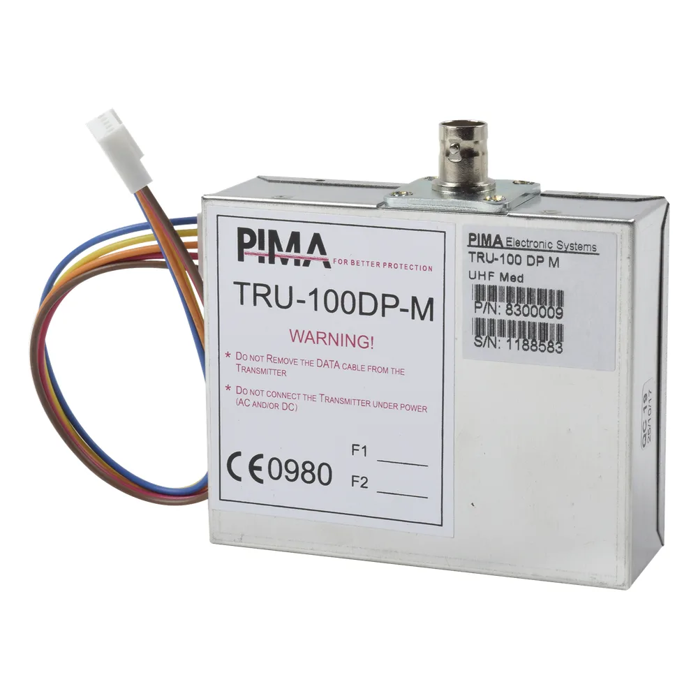 Comunicador Radio UHF para paneles de Alarma hasta 30Kms de Alcance. Frecuencia de 435 - 470 MHz. Compatible con Paneles de Alarma Serie Hunter e interfaces SAT9PID y SAT8. Potencia de 2.5W.
