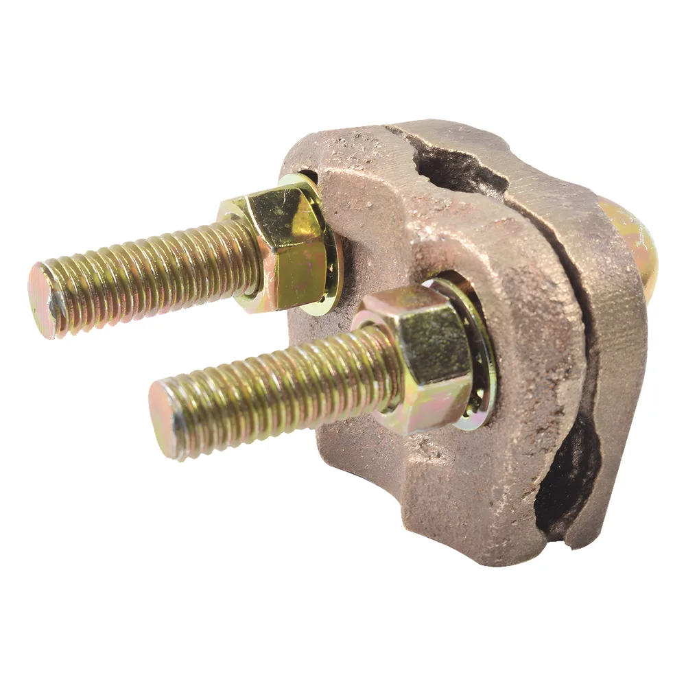 Conector Antivandalico de Varilla 3/4" a Cable Calibre 2/0 (Doble cero) a 350 Kcm.