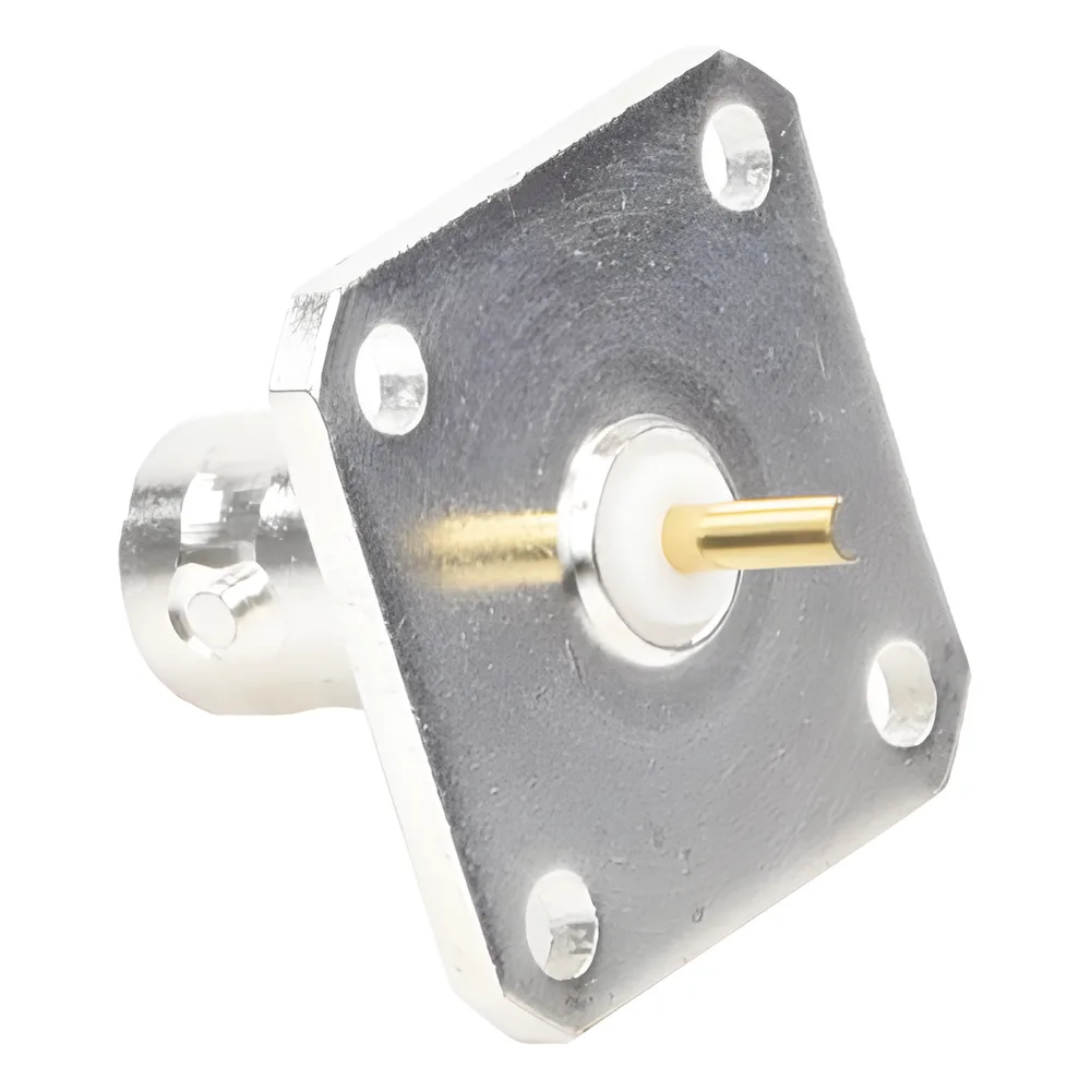 Conector BNC Hembra para Chasis, 18 mm uso en Duplexers Syscom con UG-177/U. – vista 3