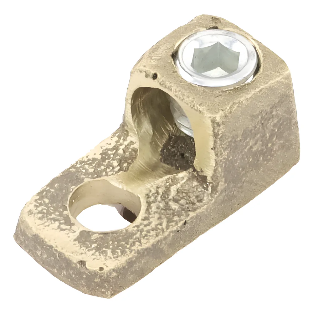 Conector Bornes a Cable / Bronce 100% / Borne 3/8 in / Cable 4-2/0 AWG / Sin Soldadura Exotérmica – vista 4
