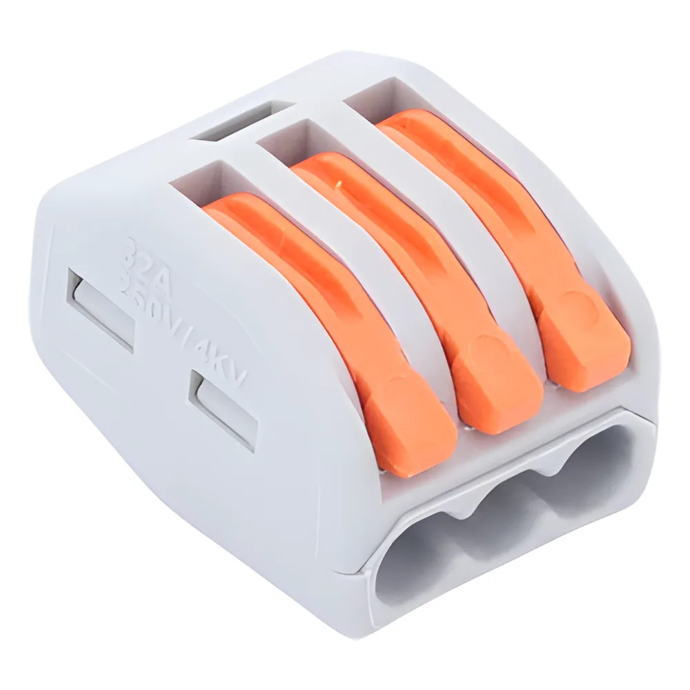Conector Compacto para 1 Cable de Entrada 2 Cables de Salida / Cables Compatibles 12AWG-28AWG – vista 5