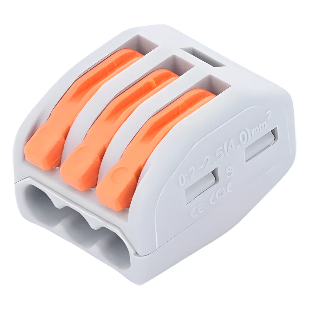 Conector Compacto para 1 Cable de Entrada 2 Cables de Salida / Cables Compatibles 12AWG-28AWG – vista 6