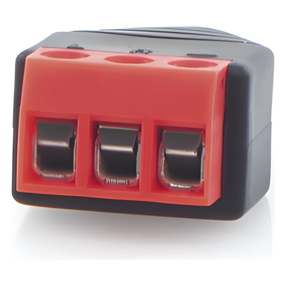 Conector de audio de 3.5mm macho a terminal de tornillo de 3 pines – vista 3
