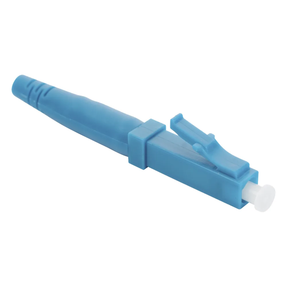 Conector de Fibra Óptica Pre-pulido Re-terminable Monomodo LC/UPC 900um, 2.0 mm, 3.0 mm