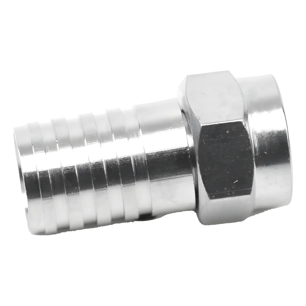 Conector F Macho, Plegable de Doble Blindaje para cable RG-59, Cuerpo de Bronce Niquelado. – vista 4