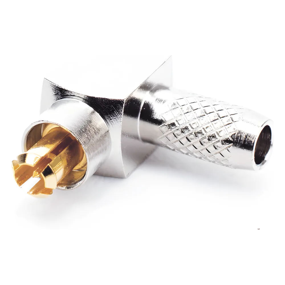 Conector MC Card Macho en A/R de anillo plegable para Cables RG-316/U, BELDEN 84316. – vista 2