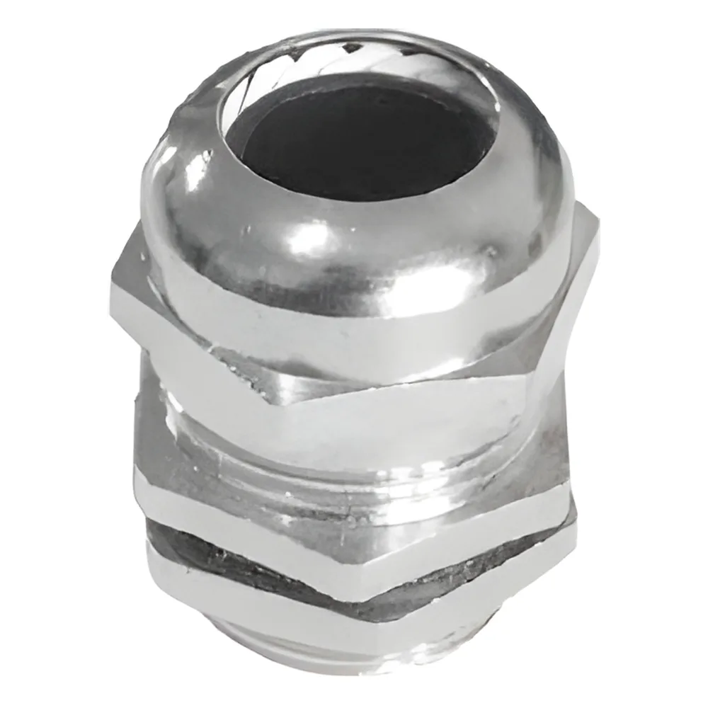 Conector Metálico Tipo Glándula para Cable de 13 a 18 mm de Diámetro.