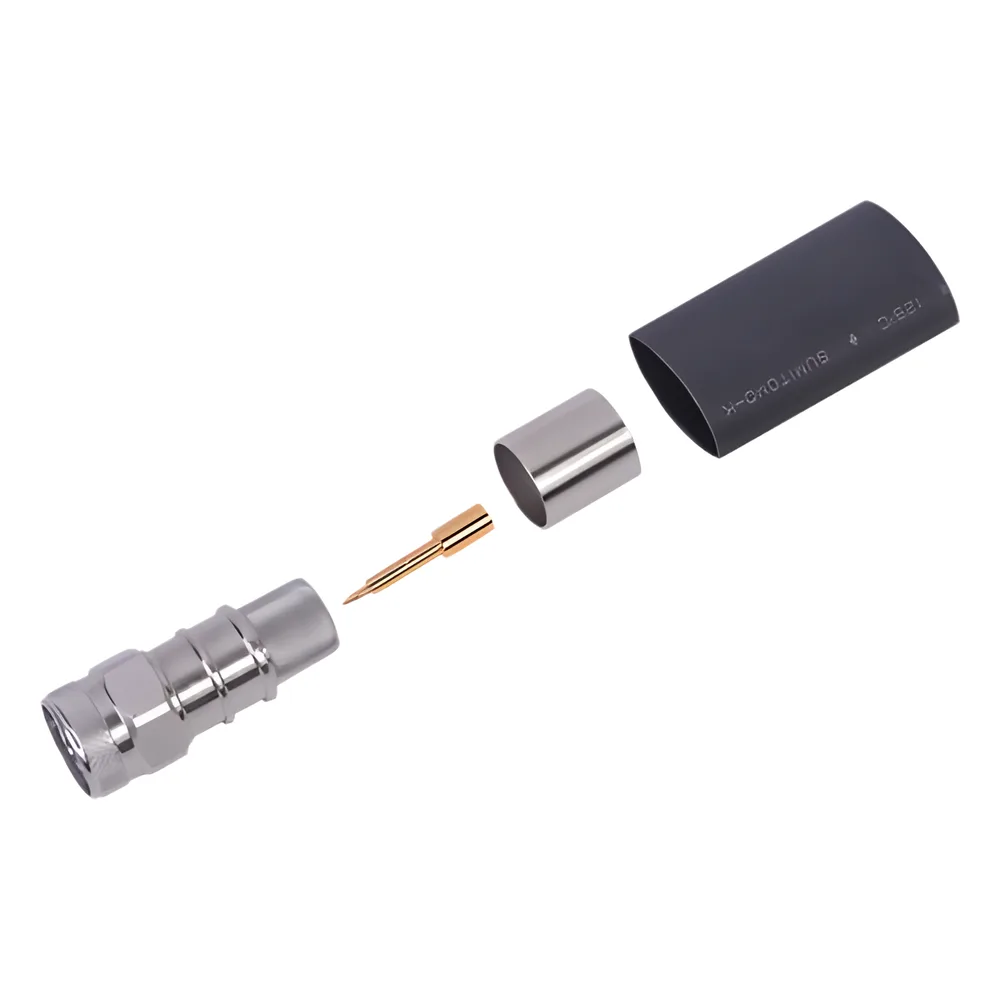Conector N Macho Hex de Anillo Plegable para LP600, LMR-600, CNT-600.