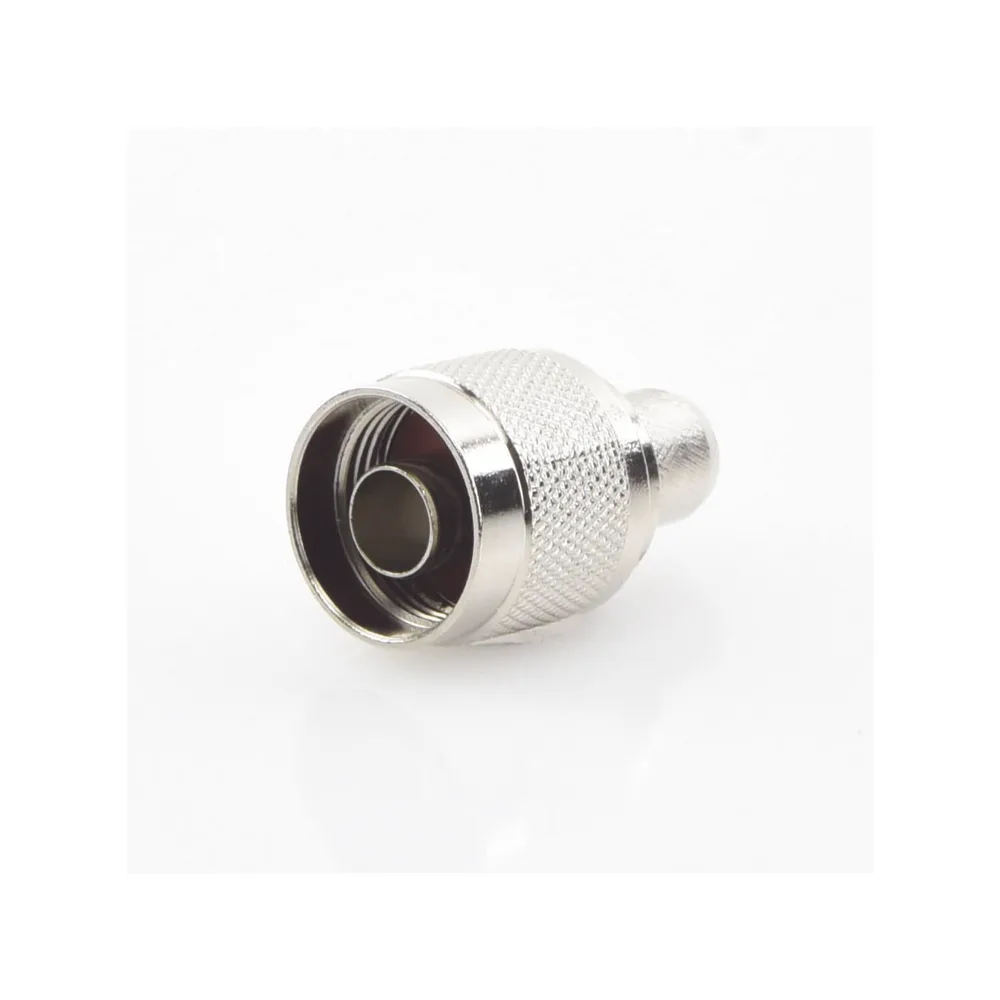Conector N Macho para 75 Ohm de Anillo Plegable para cable RG-11, Niquel /Oro /Teflón. – vista 3