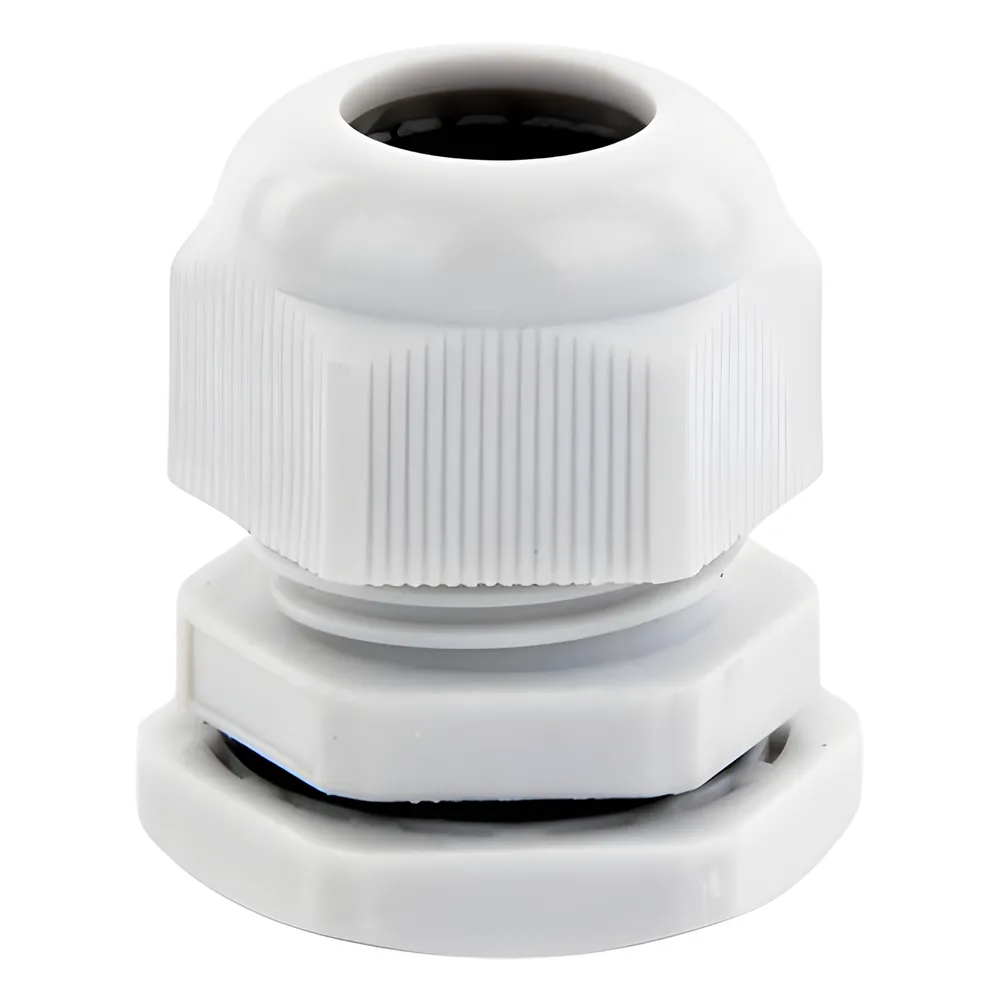 Conector Plástico Gris Tipo Glándula para Cable de 10 a 14 mm de Diámetro. – vista 2