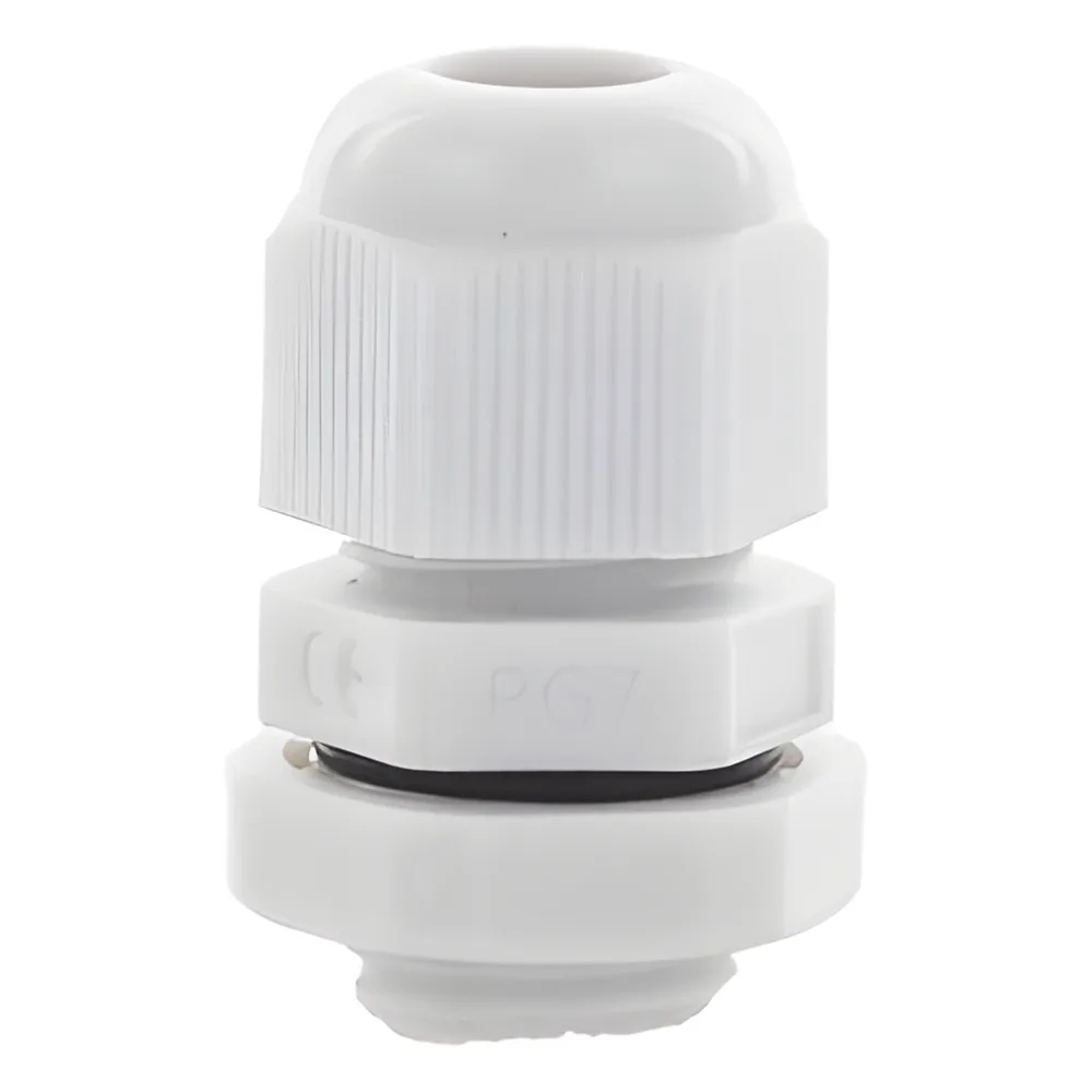 Conector Plástico Gris  Tipo Glándula para Cable de 3.5 a 6 mm de Diámetro. – vista 2